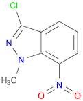 1H-Indazole, 3-chloro-1-methyl-7-nitro-