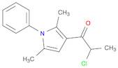 2-Chloro-1-(2,5-dimethyl-1-phenyl-1H-pyrrol-3-yl)propan-1-one