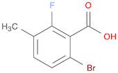 6-Bromo-2-fluoro-3-methylbenzoic acid