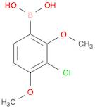 Boronic acid, (3-chloro-2,4-dimethoxyphenyl)-