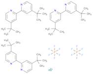 Ruthenium(2+), tris[4,4'-bis(1,1-dimethylethyl)-2,2'-bipyridine-kN1,kN1']-,(OC-6-11)-, bis[hexaf...