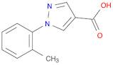 1-(2-methylphenyl)pyrazole-4-carboxylic acid