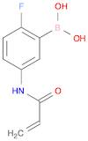 Boronic acid, [2-fluoro-5-[(1-oxo-2-propenyl)amino]phenyl]-