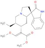 Spiro[3H-indole-3,1'(5'H)-indolizine]-7'-acetic acid,6'-ethyl-1,2,2',3',6',7',8',8'a-octahydro-a...