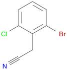 Benzeneacetonitrile, 2-bromo-6-chloro-