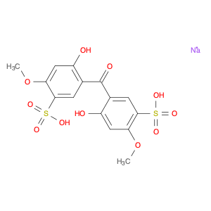 Benzenesulfonic acid, 3,3'-carbonylbis[4-hydroxy-6-methoxy-, disodiumsalt