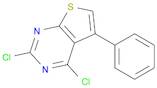 Thieno[2,3-d]pyrimidine, 2,4-dichloro-5-phenyl-