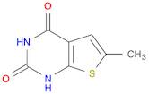 Thieno[2,3-d]pyrimidine-2,4(1H,3H)-dione, 6-methyl-