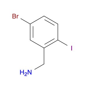 (5-Bromo-2-iodophenyl)methanamine