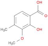 2-hydroxy-3-methoxy-4-methylbenzoic acid