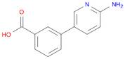 3-(6-Aminopyridin-3-yl)benzoic acid