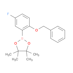 1,3,2-Dioxaborolane,2-[5-fluoro-2-(phenylmethoxy)phenyl]-4,4,5,5-tetramethyl-