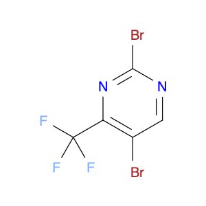 2,5-Dibromo-4-(trifluoromethyl)pyrimidine