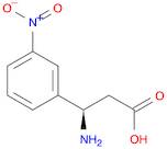 Benzenepropanoic acid, b-amino-3-nitro-, (bR)-