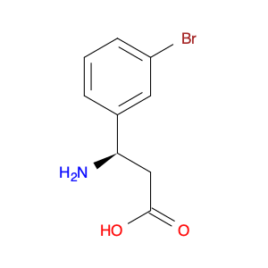 Benzenepropanoic acid, b-amino-3-bromo-, (bR)-