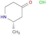 (2S)-2-methylpiperidin-4-one hydrochloride