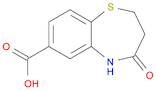 1,5-Benzothiazepine-7-carboxylic acid, 2,3,4,5-tetrahydro-4-oxo-