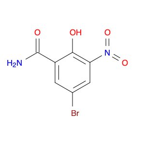 5-Bromo-2-hydroxy-3-nitrobenzamide