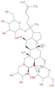 b-D-Glucopyranoside,(3b,6a,12b)-20-(b-D-glucopyranosyloxy)-3,12-dihydroxydammar-24-en-6-yl 2-O-b...