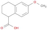 1-Naphthalenecarboxylic acid, 1,2,3,4-tetrahydro-6-methoxy-