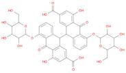 [9,9'-Bianthracene]-2,2'-dicarboxylic acid,5,5'-bis(b-D-glucopyranosyloxy)-9,9',10,10'-tetrahydr...