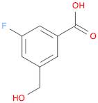 Benzoic acid, 3-fluoro-5-(hydroxymethyl)-