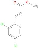 2-Propenoic acid, 3-(2,4-dichlorophenyl)-, methyl ester, (2E)-