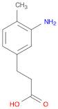 3-(3-amino-4-methylphenyl)propanoic acid