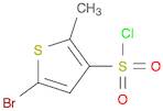 5-Bromo-2-methylthiophene-3-sulfonyl chloride