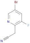 2-Pyridineacetonitrile, 5-bromo-3-fluoro-