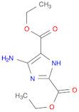 1H-Imidazole-2,4-dicarboxylic acid, 5-amino-, diethyl ester