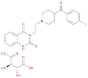 2,4(1H,3H)-Quinazolinedione,3-[2-[4-(4-fluorobenzoyl)-1-piperidinyl]ethyl]-,(2R,3R)-2,3-dihydroxyb…