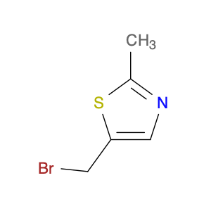 Thiazole, 5-(bromomethyl)-2-methyl-