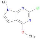 2-Chloro-4-methoxy-7-methyl-7H-pyrrolo[2,3-d]pyrimidine