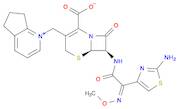 5H-Cyclopenta[b]pyridinium,1-[[(6R,7R)-7-[[(2Z)-(2-amino-4-thiazolyl)(methoxyimino)acetyl]amino]...