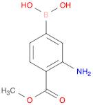 Benzoic acid, 2-amino-4-borono-, 1-methyl ester