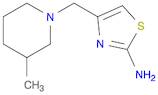 4-((3-Methylpiperidin-1-yl)methyl)thiazol-2-amine