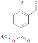 Benzoic acid, 4-bromo-3-formyl-, methyl ester