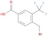 Benzoic acid, 4-(bromomethyl)-3-(trifluoromethyl)-