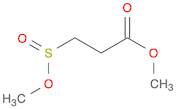 Propanoic acid, 3-(methoxysulfinyl)-, methyl ester