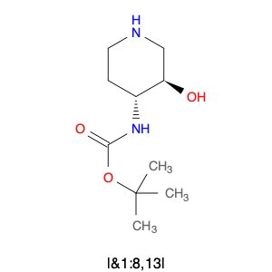 tert-Butyl (trans-3-hydroxypiperidin-4-yl)carbamate