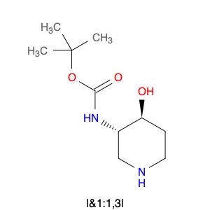 tert-Butyl (trans-4-hydroxypiperidin-3-yl)carbamate
