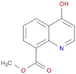 8-Quinolinecarboxylic acid, 4-hydroxy-, methyl ester