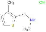 N-Methyl-n-[(3-methylthien-2-yl)methyl]amine, HCl