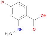 Benzoic acid, 4-bromo-2-(methylamino)-