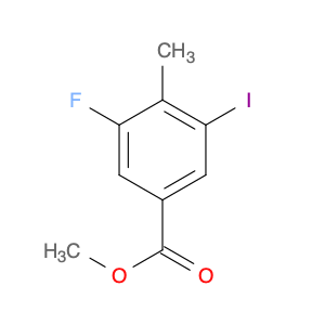 Benzoic acid, 3-fluoro-5-iodo-4-methyl-, methyl ester