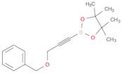 2-(3-(Benzyloxy)prop-1-ynyl)-4,4,5,5-tetramethyl-1,3,2-dioxaborolane