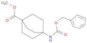 methyl 4-(phenylmethoxycarbonylamino)bicyclo[2.2.2]octane-1-carboxylate