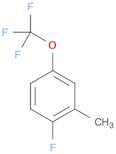 1-Fluoro-2-methyl-4-(trifluoromethoxy)benzene