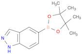 1H-Indazole, 5-(4,4,5,5-tetramethyl-1,3,2-dioxaborolan-2-yl)-